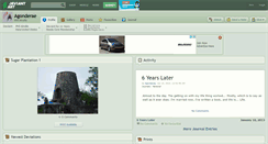 Desktop Screenshot of agonderae.deviantart.com