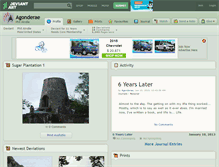 Tablet Screenshot of agonderae.deviantart.com