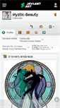 Mobile Screenshot of myztic-beauty.deviantart.com