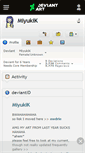 Mobile Screenshot of miyukik.deviantart.com