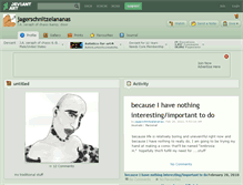 Tablet Screenshot of jagerschnitzelananas.deviantart.com