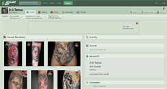 Desktop Screenshot of d-d-tattoo.deviantart.com