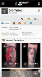 Mobile Screenshot of d-d-tattoo.deviantart.com