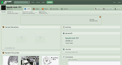 Desktop Screenshot of kpunk-rock-101.deviantart.com