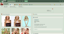Desktop Screenshot of bellplastic.deviantart.com