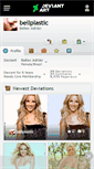 Mobile Screenshot of bellplastic.deviantart.com
