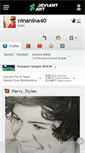 Mobile Screenshot of ninanina40.deviantart.com