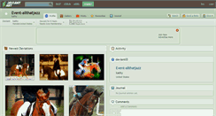 Desktop Screenshot of event-allthatjazz.deviantart.com
