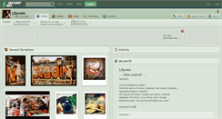 Desktop Screenshot of lilywen.deviantart.com