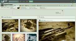 Desktop Screenshot of elysiantrooper.deviantart.com