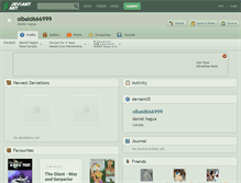 Tablet Screenshot of olbaid666999.deviantart.com