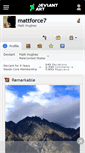Mobile Screenshot of mattforce7.deviantart.com