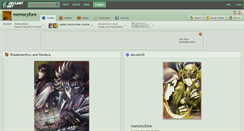 Desktop Screenshot of memoryfore.deviantart.com