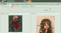 Desktop Screenshot of himiku.deviantart.com