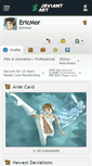Mobile Screenshot of ericmor.deviantart.com