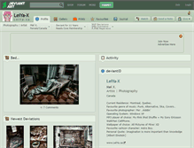 Tablet Screenshot of leiya-x.deviantart.com