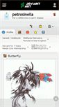 Mobile Screenshot of petrosinella.deviantart.com