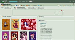 Desktop Screenshot of maybe2day.deviantart.com