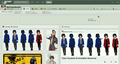 Desktop Screenshot of dannyandoxeld.deviantart.com