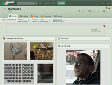 Tablet Screenshot of martinlo64.deviantart.com