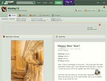 Tablet Screenshot of misskay12.deviantart.com