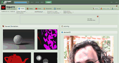 Desktop Screenshot of deguerre.deviantart.com
