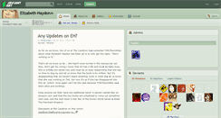 Desktop Screenshot of elizabeth-haydon.deviantart.com