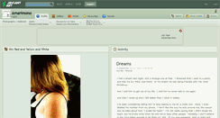 Desktop Screenshot of amarimono.deviantart.com