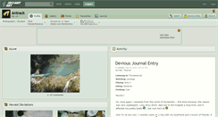 Desktop Screenshot of antrack.deviantart.com