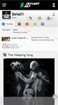 Mobile Screenshot of bela01.deviantart.com