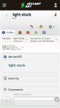 Mobile Screenshot of light-stock.deviantart.com