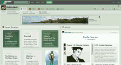 Desktop Screenshot of hollowtaker.deviantart.com