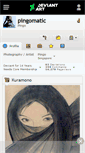 Mobile Screenshot of pingomatic.deviantart.com