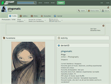 Tablet Screenshot of pingomatic.deviantart.com