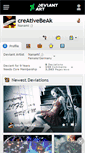 Mobile Screenshot of creativebeak.deviantart.com