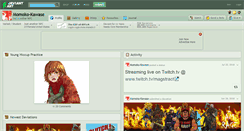 Desktop Screenshot of momoko-kawase.deviantart.com