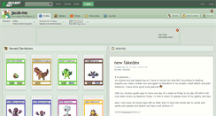Desktop Screenshot of jacob-me.deviantart.com