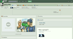 Desktop Screenshot of cecil-x-kain.deviantart.com