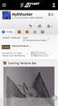 Mobile Screenshot of mythhunter.deviantart.com