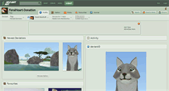 Desktop Screenshot of feralheart-donation.deviantart.com