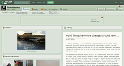 Desktop Screenshot of photodaemon.deviantart.com