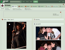 Tablet Screenshot of dariaaaa.deviantart.com