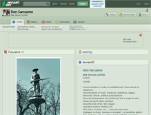 Tablet Screenshot of don-sarcasmo.deviantart.com