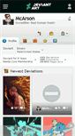 Mobile Screenshot of mcarson.deviantart.com