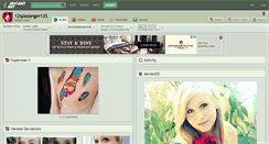 Desktop Screenshot of 12spazangel13s.deviantart.com