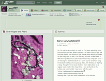 Tablet Screenshot of canzi777.deviantart.com