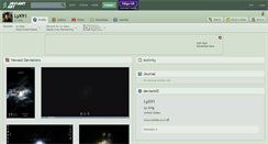 Desktop Screenshot of lyx91.deviantart.com