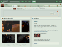 Tablet Screenshot of maiea.deviantart.com