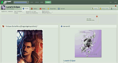 Desktop Screenshot of lunaris-eclipse.deviantart.com