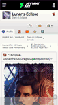 Mobile Screenshot of lunaris-eclipse.deviantart.com